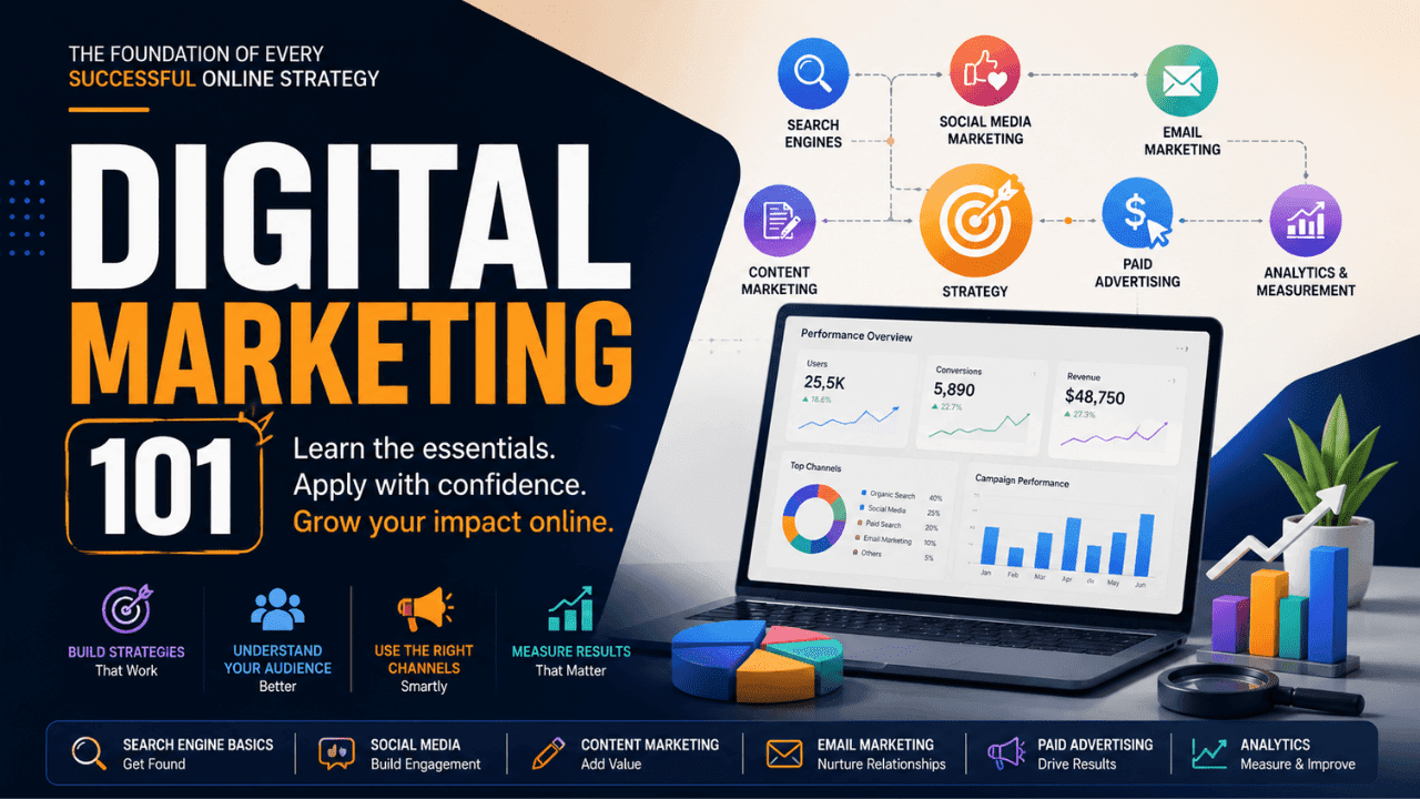 Digital Marketing: Strategy, Channels & Growth